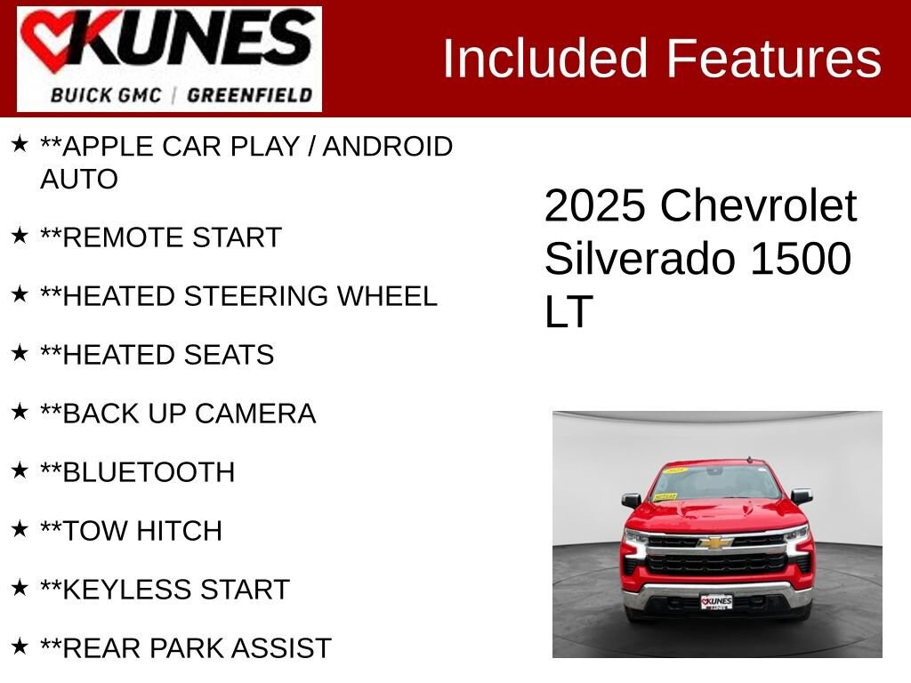 Used 2025 Chevrolet Silverado 1500 LT Truck