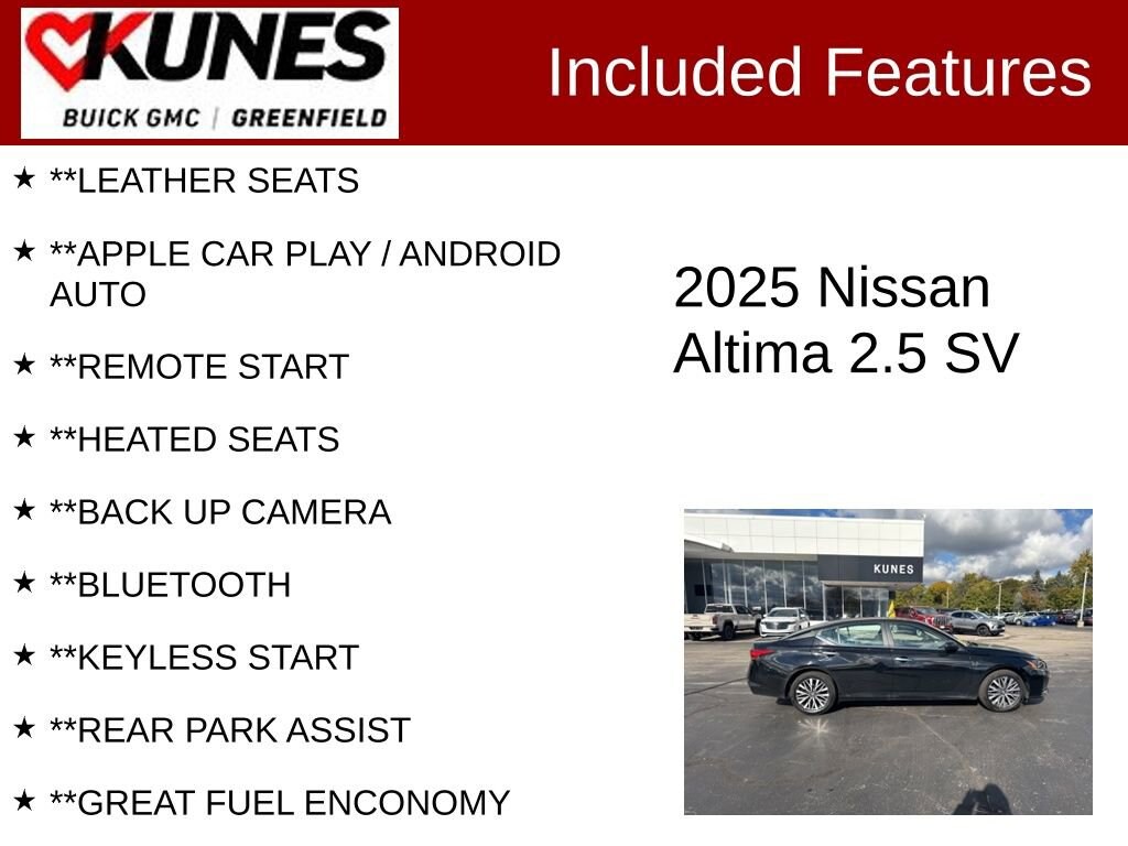 Used 2025 Nissan Altima SV