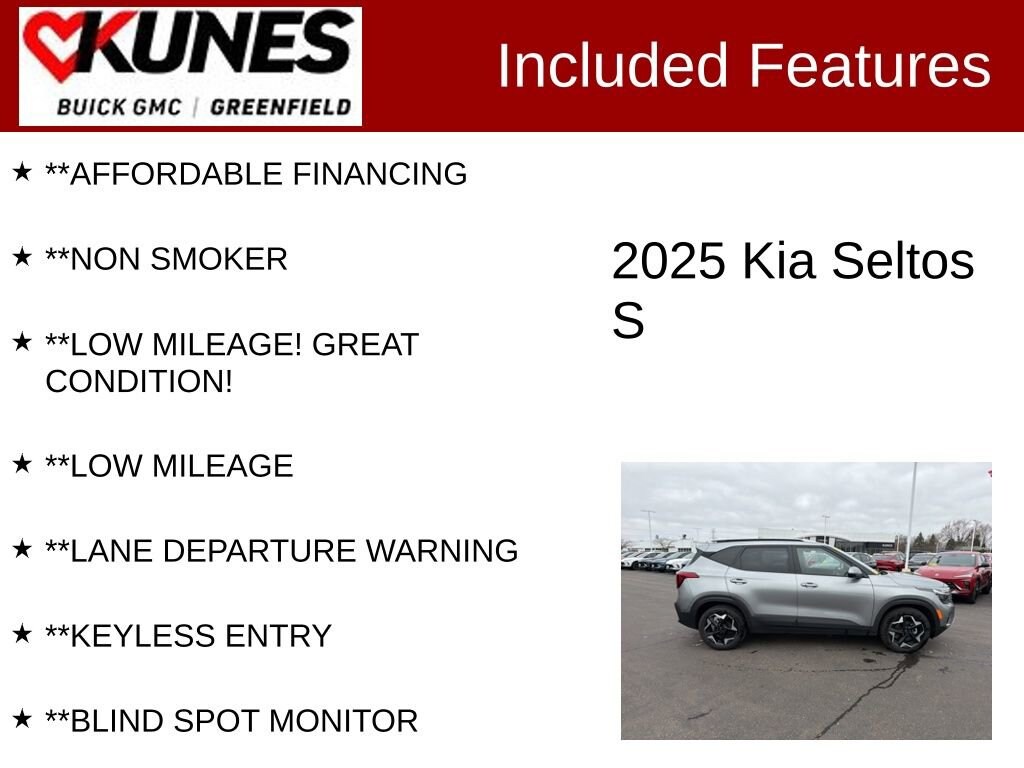 Used 2025 Kia Seltos S