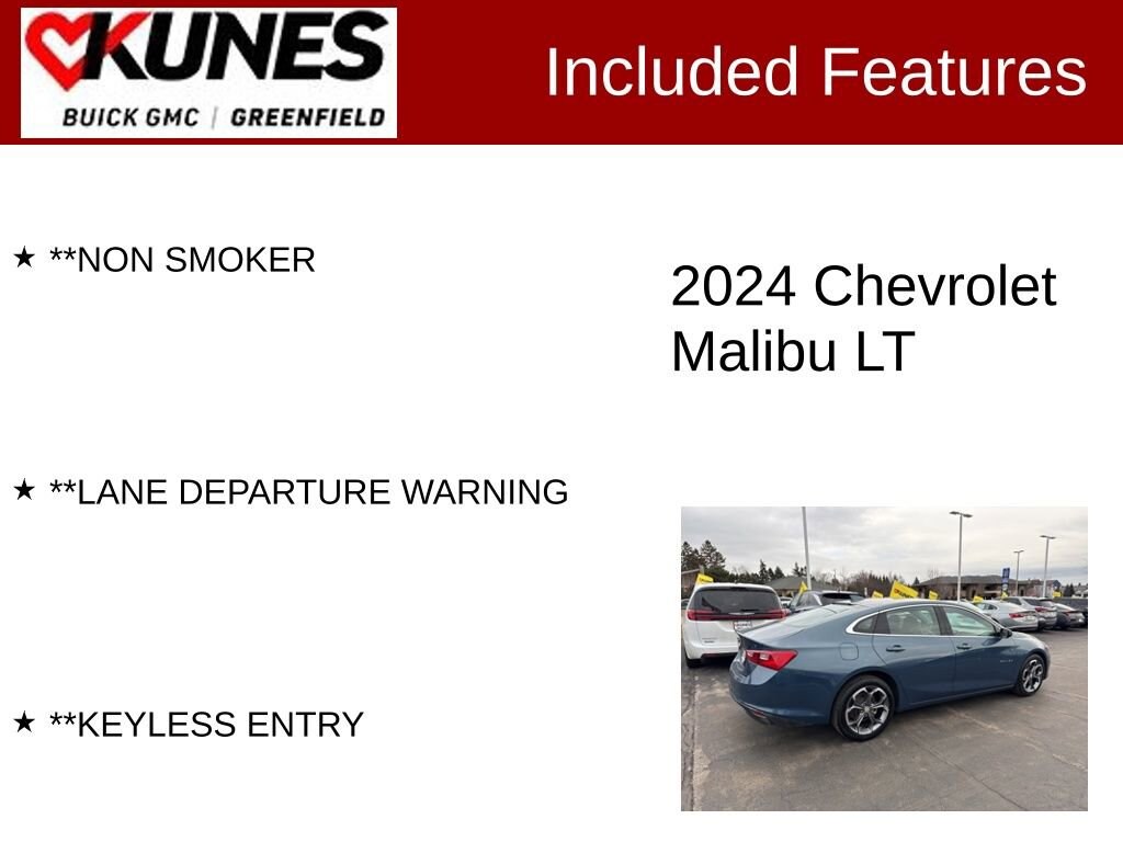 Used 2024 Chevrolet Malibu 1LT Car