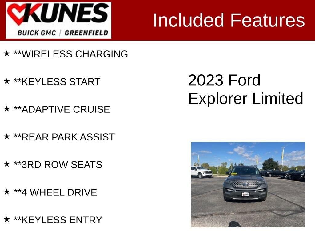 Used 2023 Ford Explorer Limited