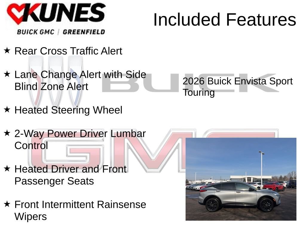 New 2026 Buick Envista Sport Touring SUV