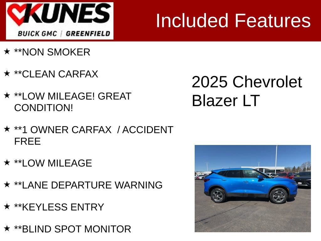 Used 2025 Chevrolet Blazer 2LT SUV