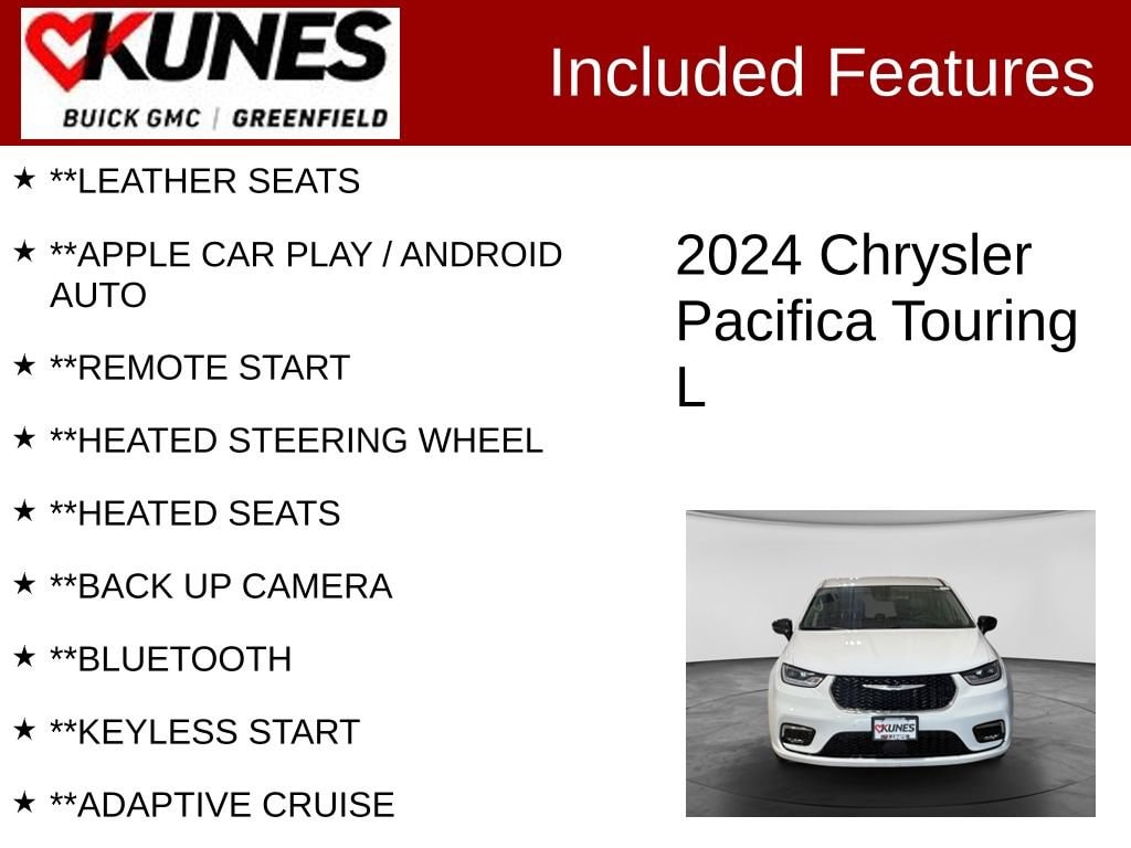 Used 2024 Chrysler Pacifica Touring L