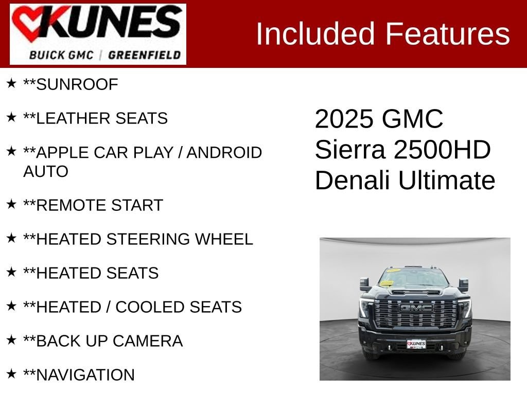 Used 2025 GMC Sierra 2500 HD Denali Ultimate Truck