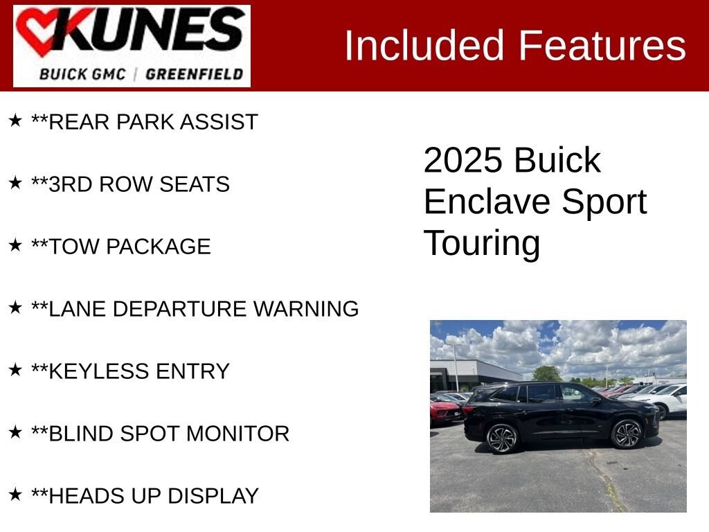 Used 2025 Buick Enclave Sport Touring SUV