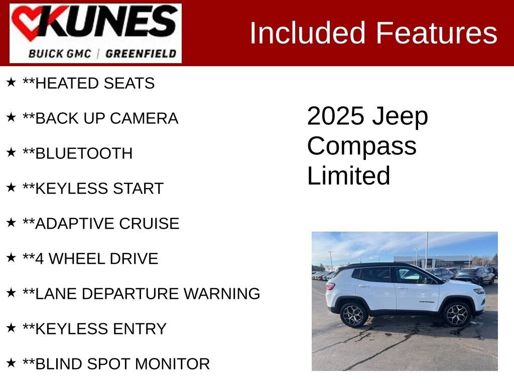 Used 2025 Jeep Compass Limited