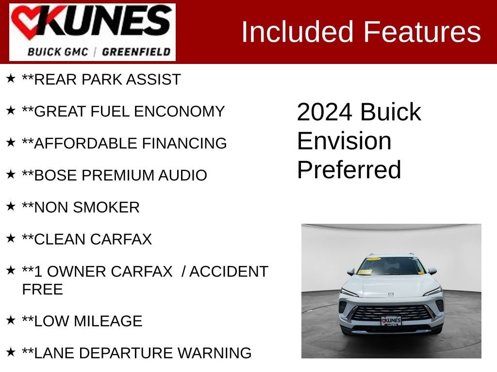 Used 2024 Buick Envision Preferred SUV