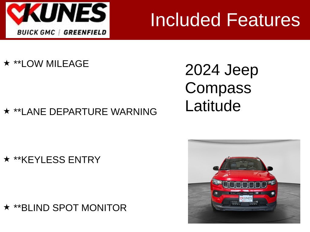 Used 2024 Jeep Compass Latitude
