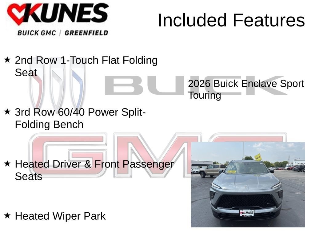 New 2026 Buick Enclave Sport Touring SUV