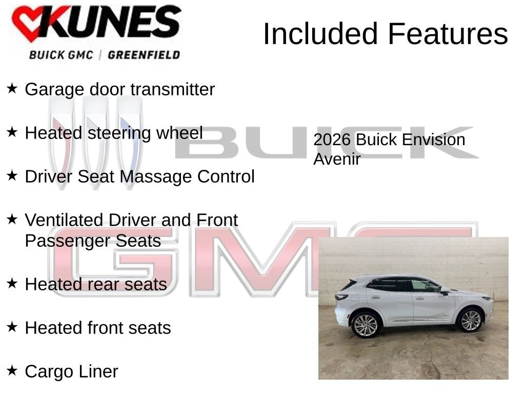 New 2026 Buick Envision Avenir SUV