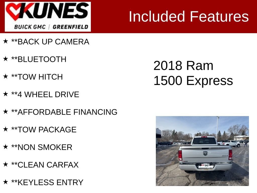 Used 2018 Ram 1500 Express