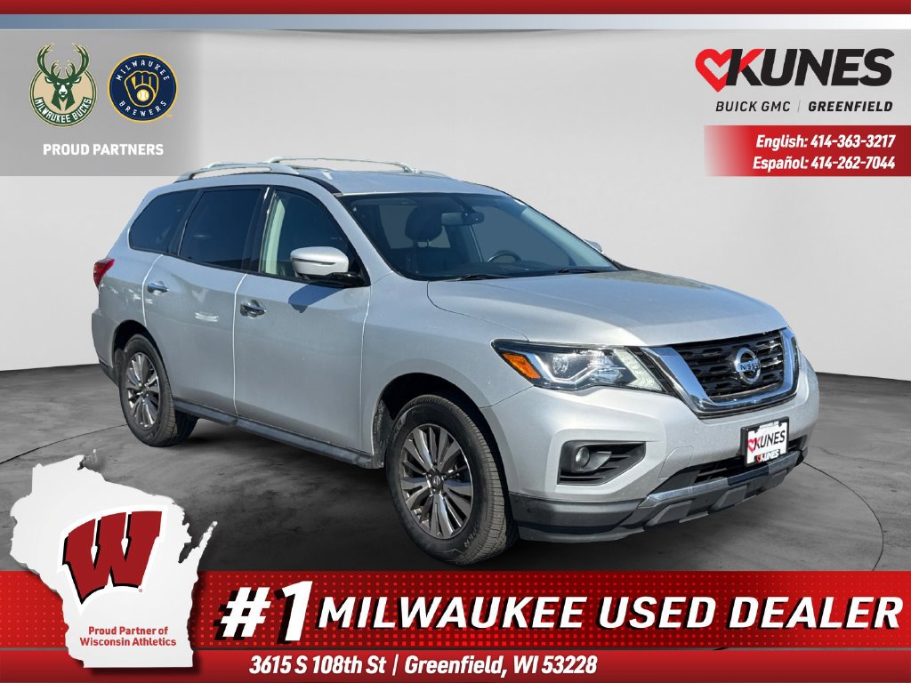Used 2019 Nissan Pathfinder SL with VIN 5N1DR2MM3KC606812 for sale in Greenfield, WI