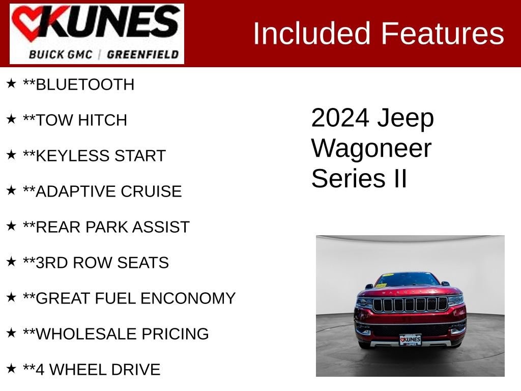 Used 2024 Jeep Wagoneer Series II