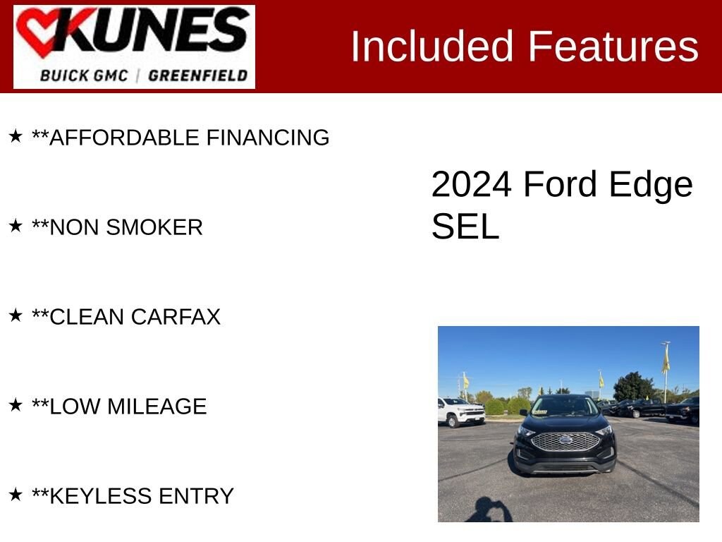 Used 2024 Ford Edge SEL