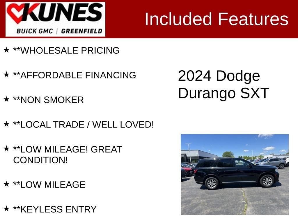 Used 2024 Dodge Durango SXT