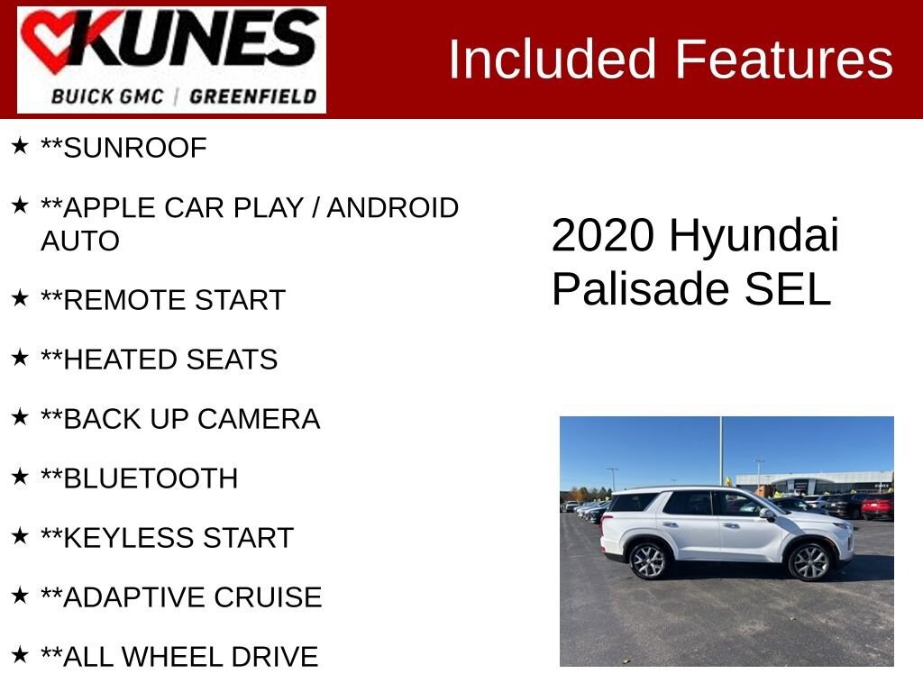 Used 2020 Hyundai Palisade SEL