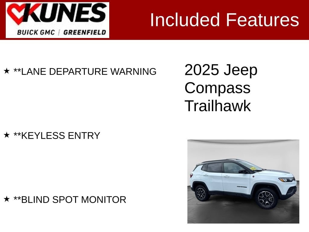 Used 2025 Jeep Compass Trailhawk