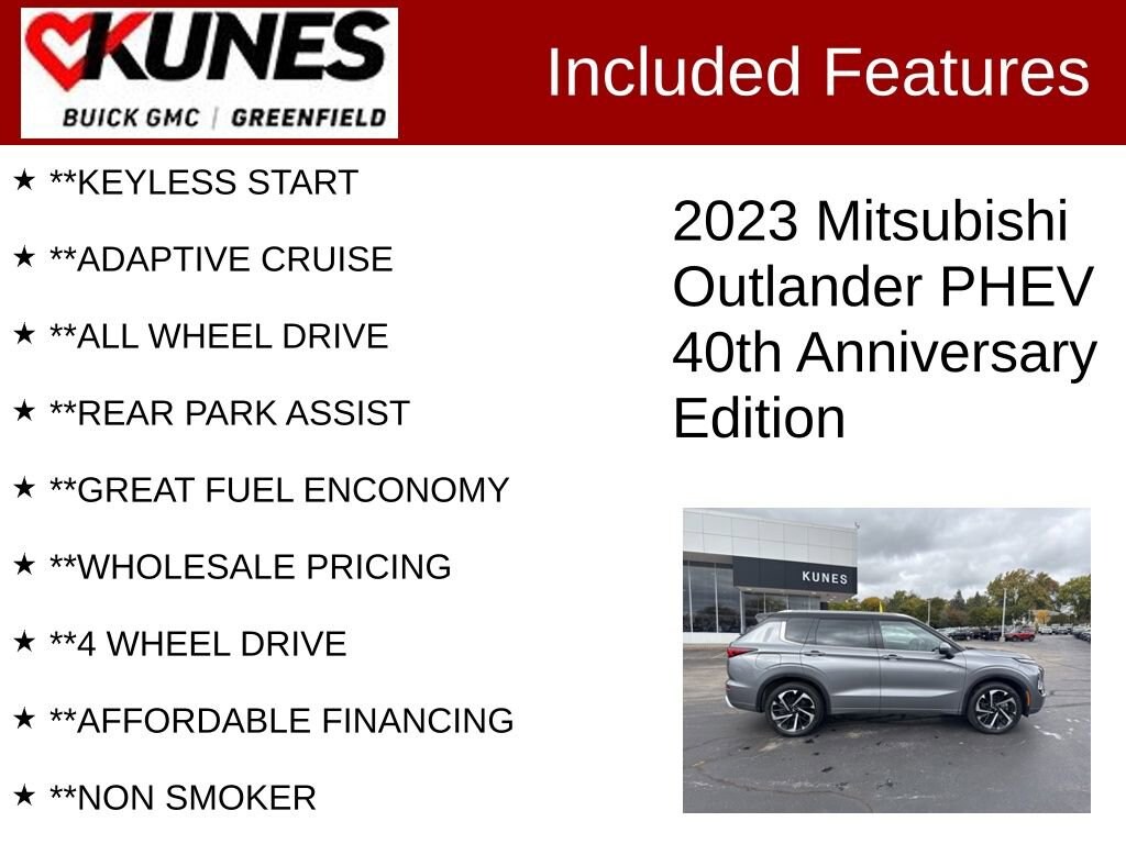 Used 2023 Mitsubishi Outlander Phev SEL