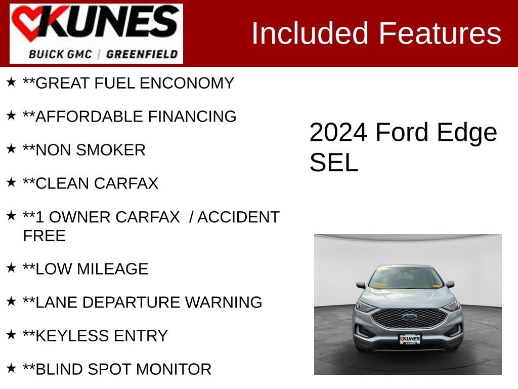 Used 2024 Ford Edge SEL