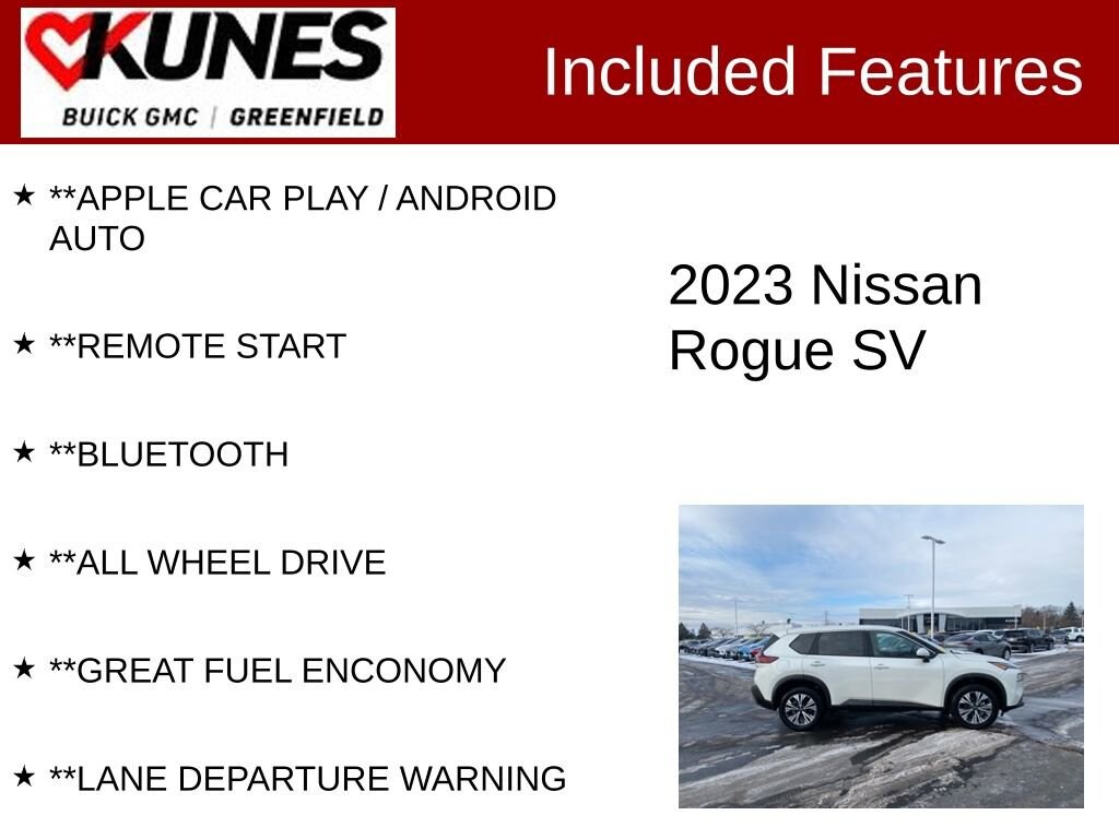 Used 2023 Nissan Rogue SV
