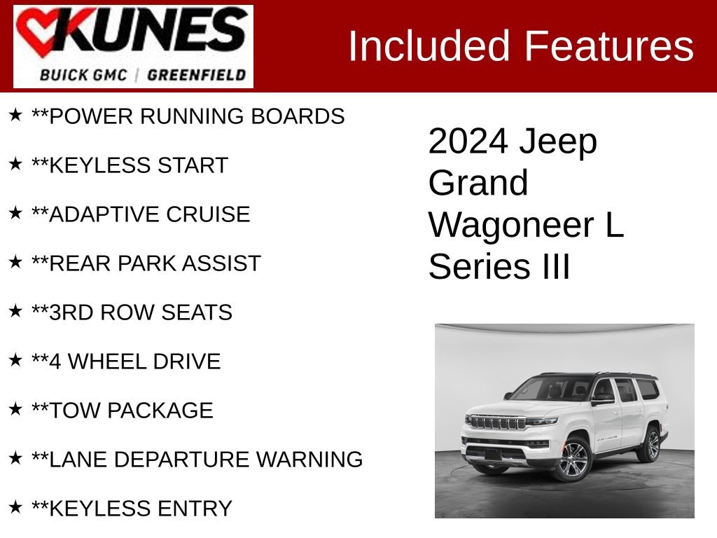 Used 2024 Jeep Grand Wagoneer L Series III