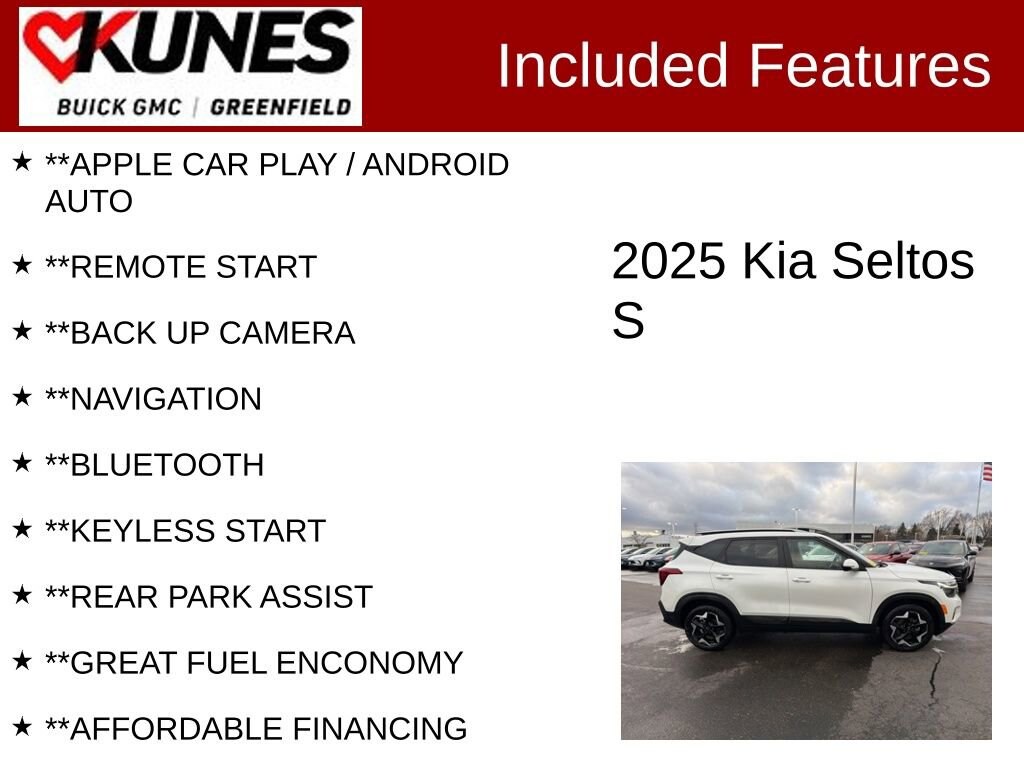 Used 2025 Kia Seltos S