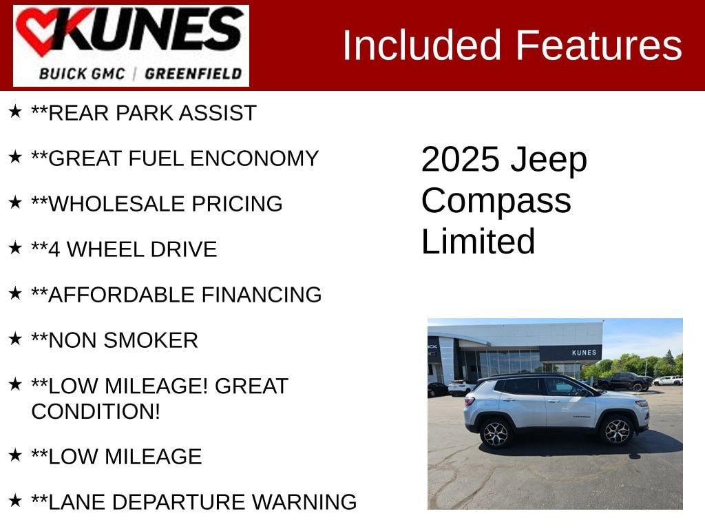 Used 2025 Jeep Compass Limited