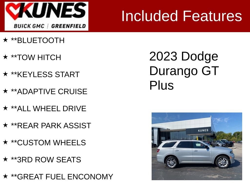 Used 2023 Dodge Durango GT Plus