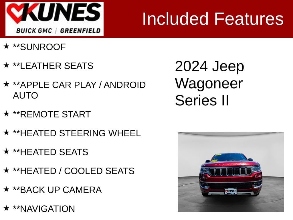 Used 2024 Jeep Wagoneer Series II
