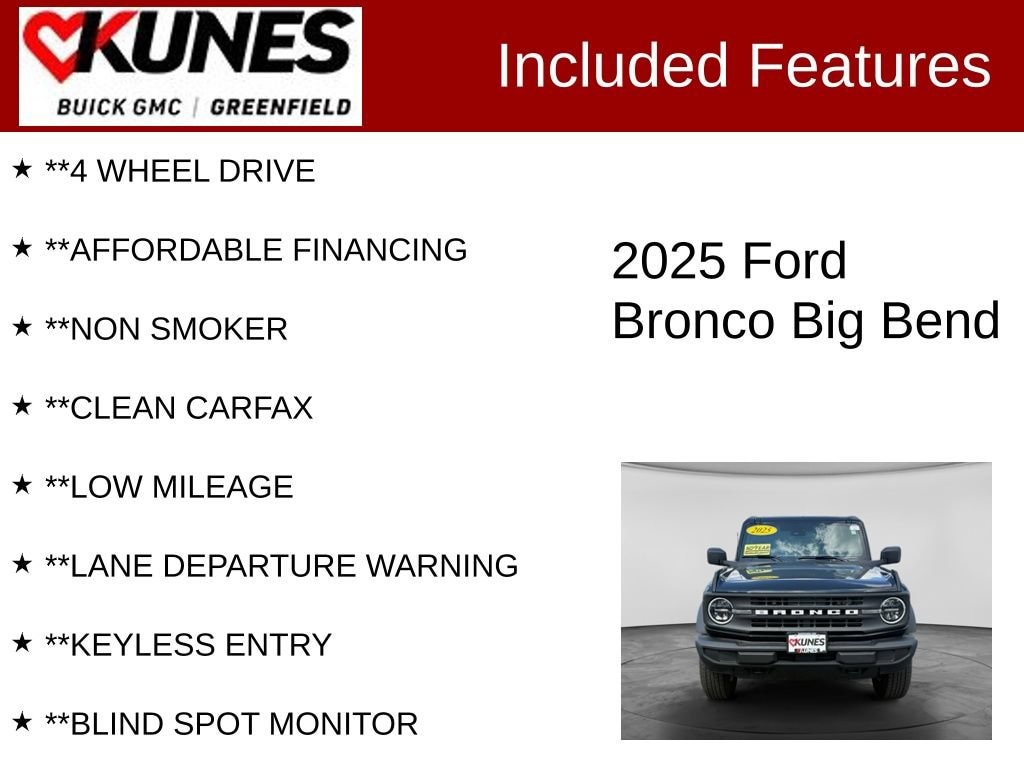 Used 2025 Ford Bronco Big Bend