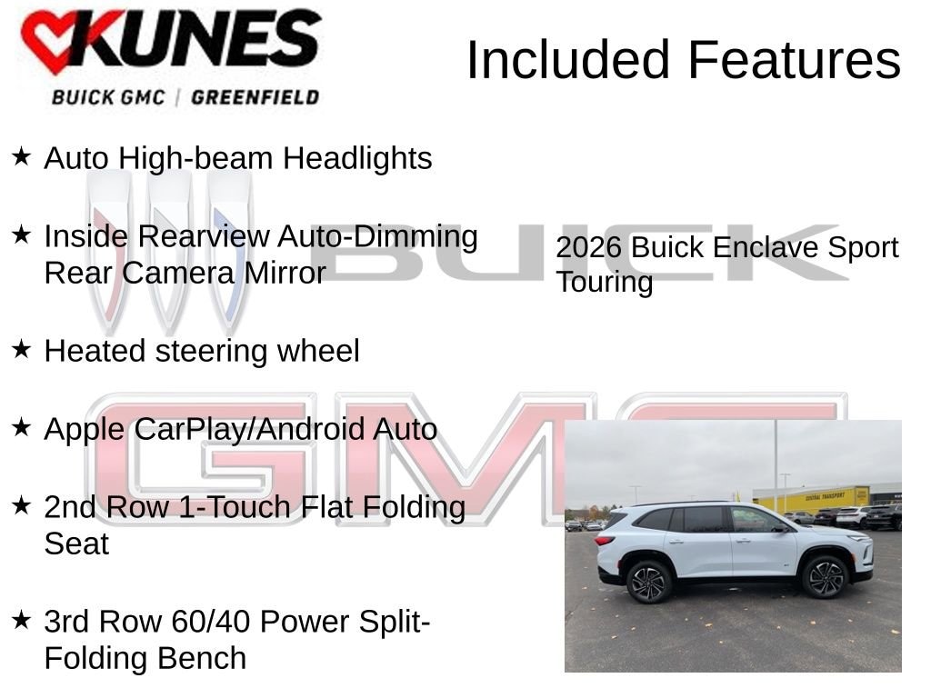 New 2026 Buick Enclave Sport Touring SUV