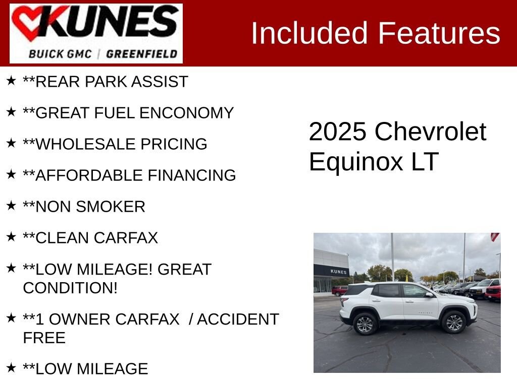 Used 2025 Chevrolet Equinox LT SUV