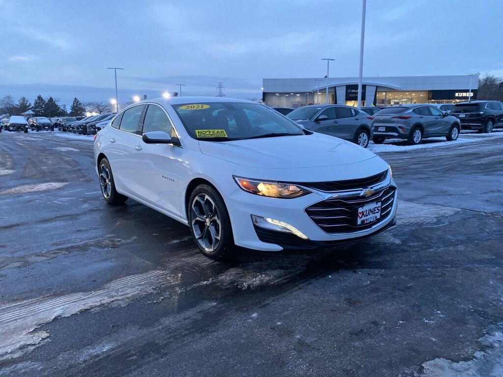 Used 2021 Chevrolet Malibu LT Car
