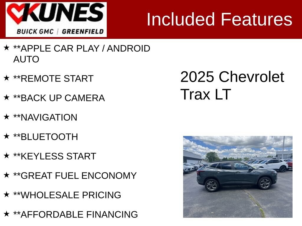 Used 2025 Chevrolet Trax LT SUV