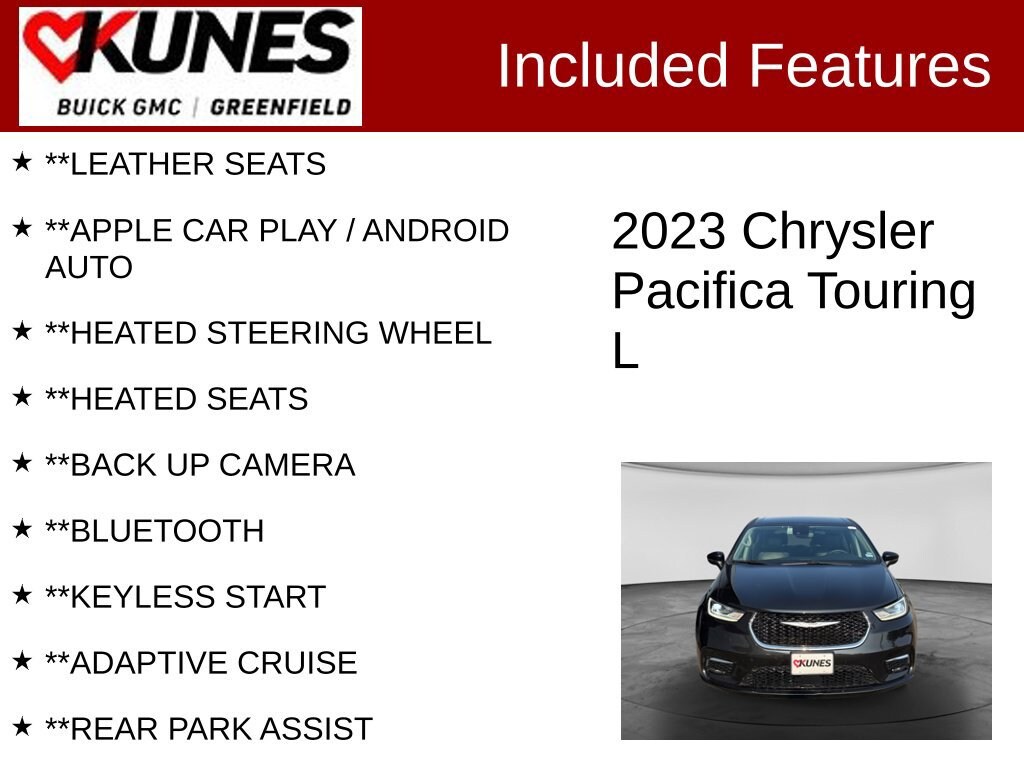 Used 2023 Chrysler Pacifica Touring L
