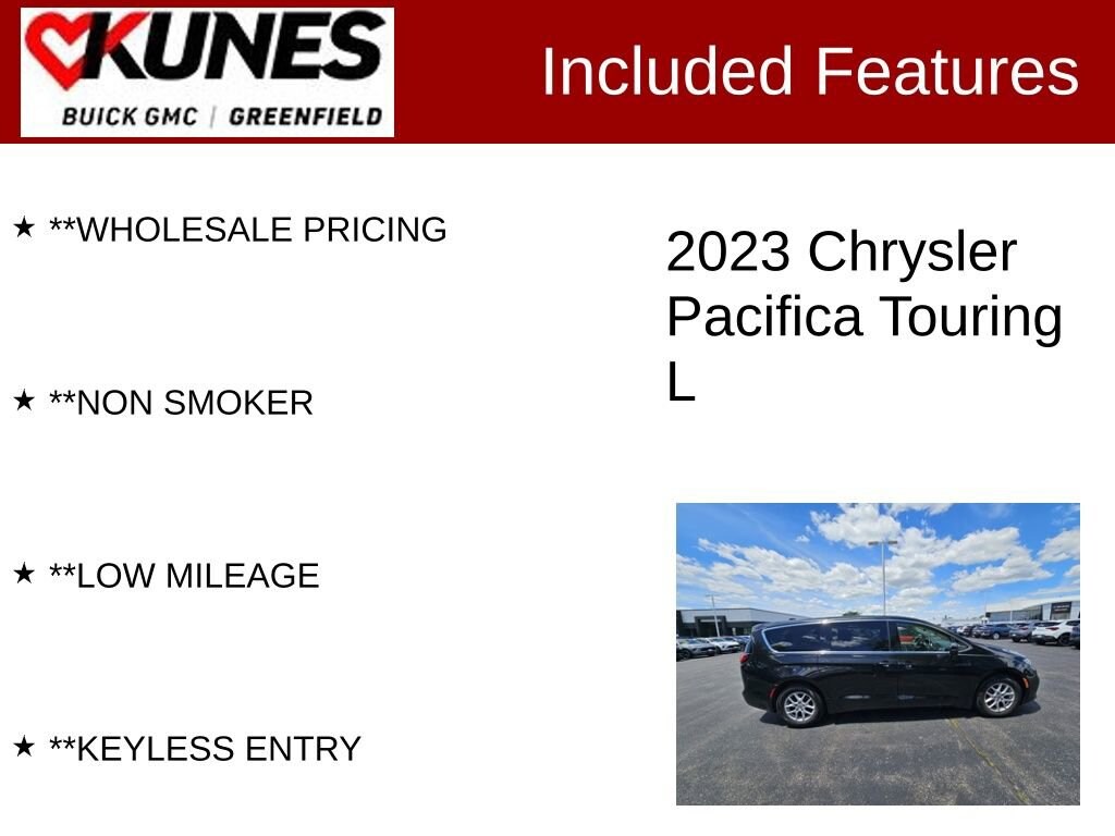 Used 2023 Chrysler Pacifica Touring L