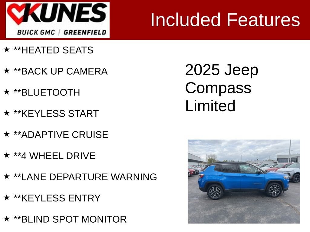 Used 2025 Jeep Compass Limited