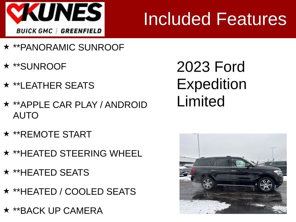 Used 2023 Ford Expedition Limited