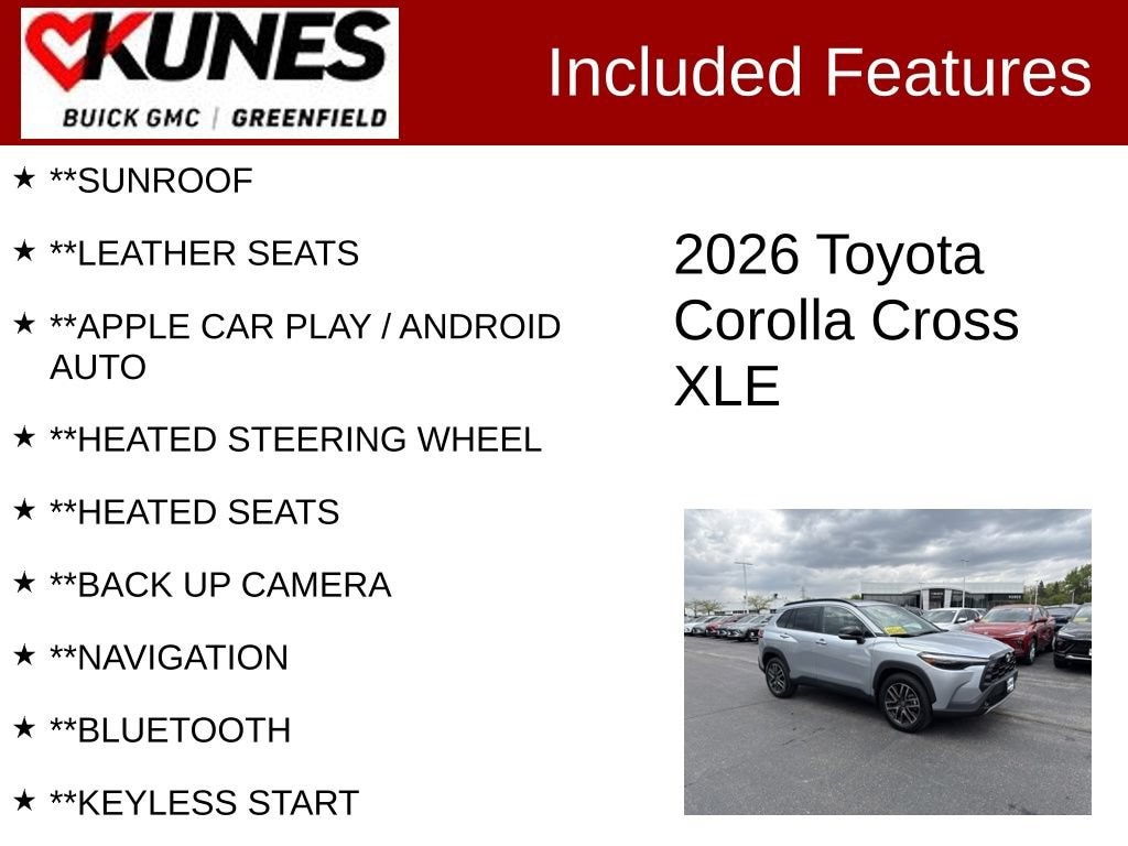 Used 2026 Toyota Corolla Cross XLE