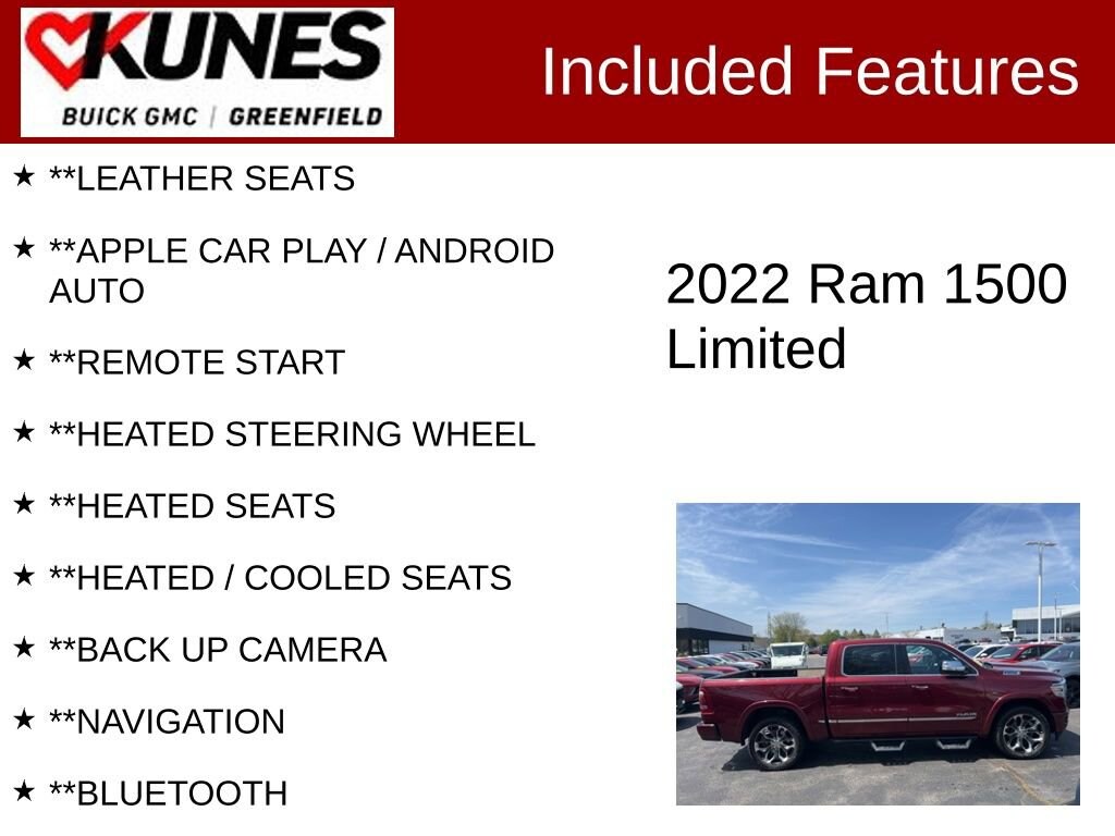 Used 2022 Ram 1500 Limited