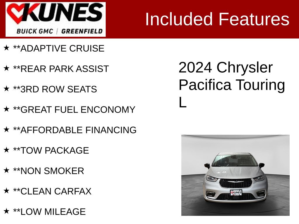 Used 2024 Chrysler Pacifica Touring L