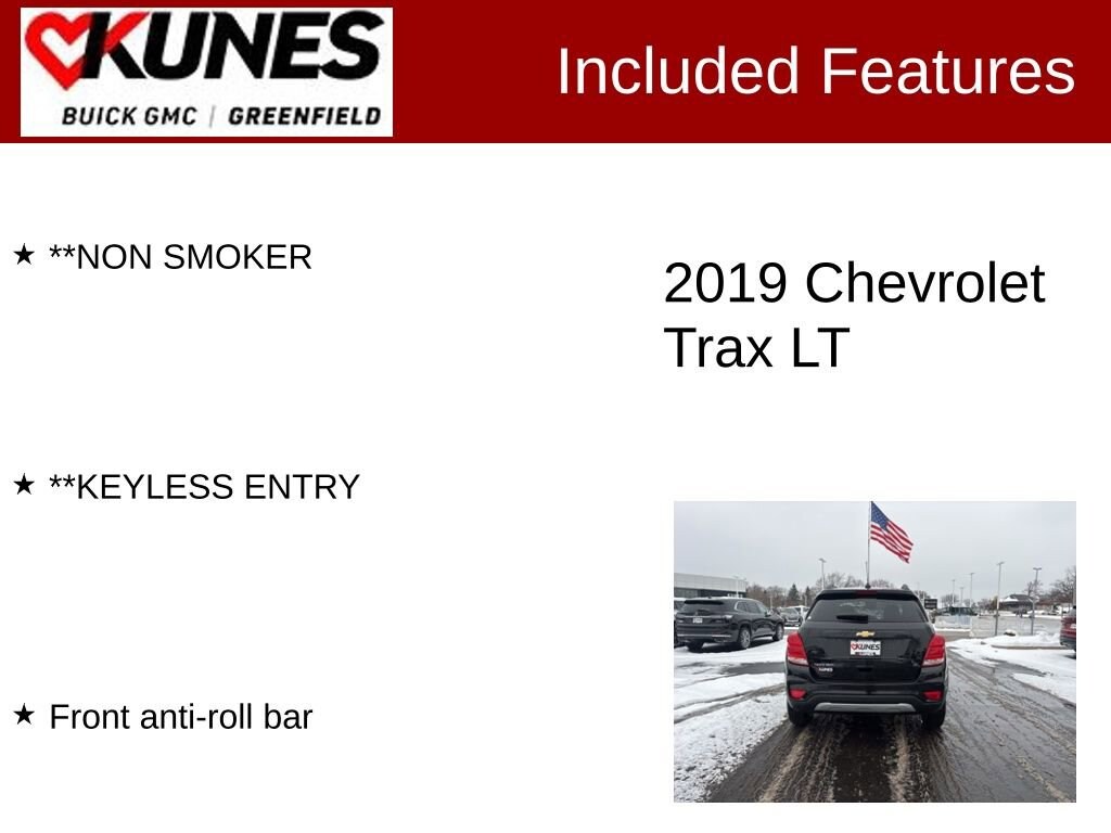 Used 2019 Chevrolet Trax LT SUV