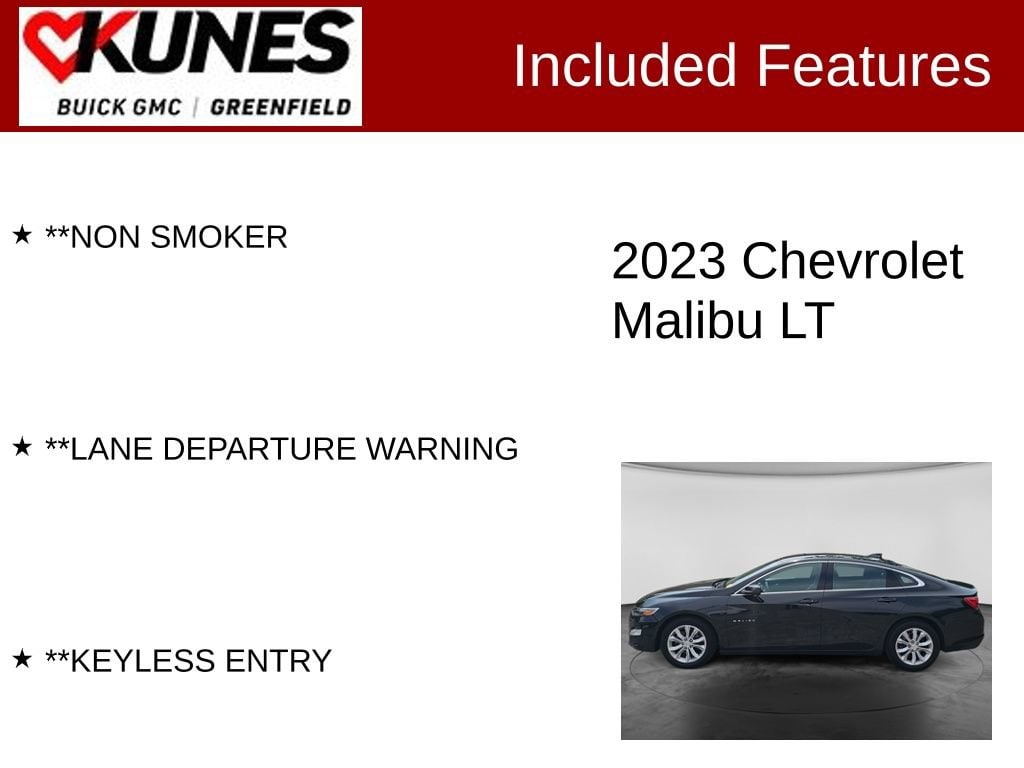 Used 2023 Chevrolet Malibu LT Car