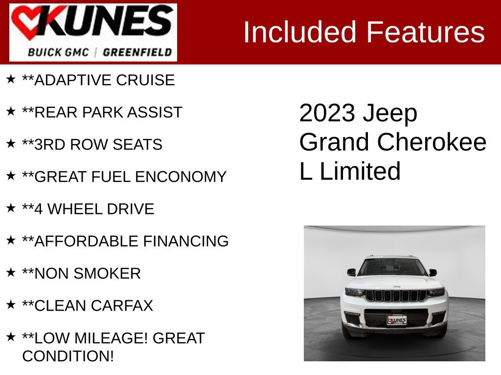 Used 2023 Jeep Grand Cherokee L Limited