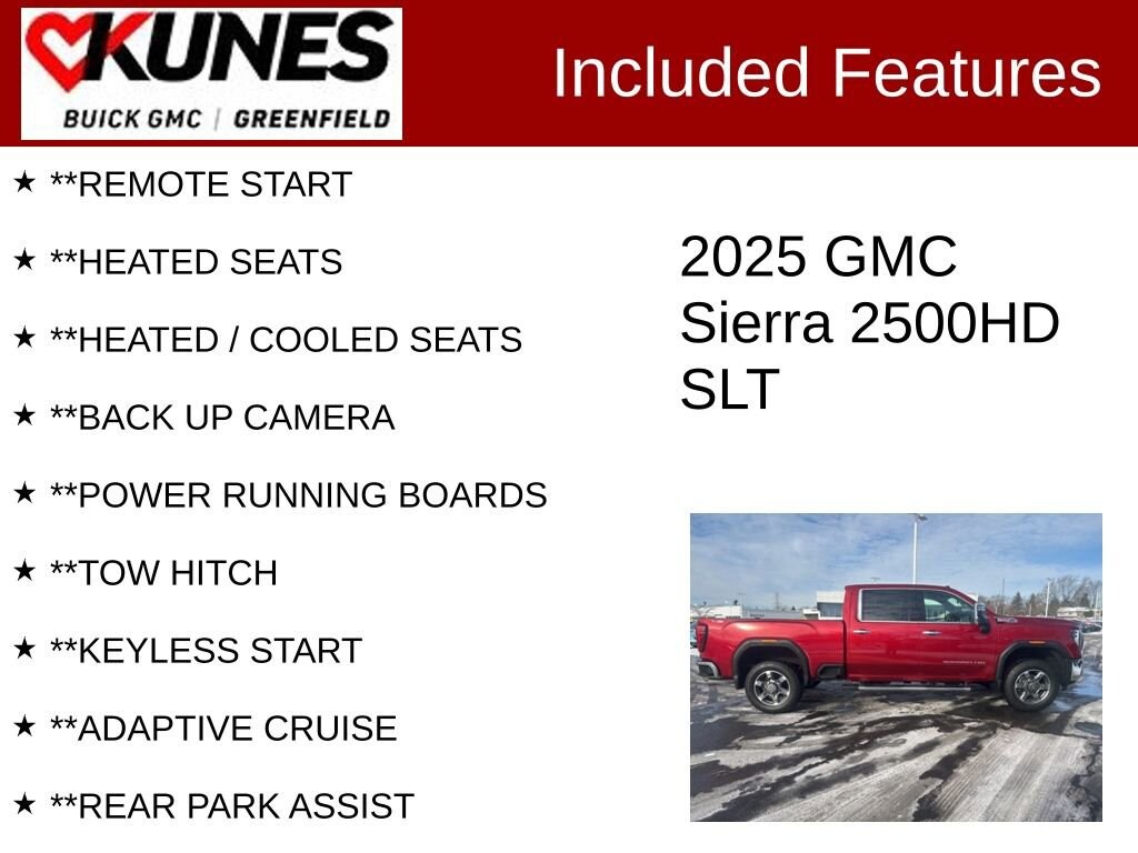 Used 2025 GMC Sierra 2500 HD SLT Truck