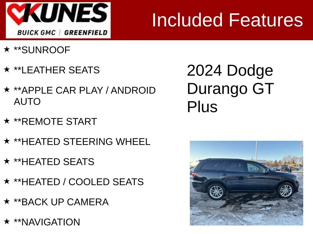 Used 2024 Dodge Durango GT Plus