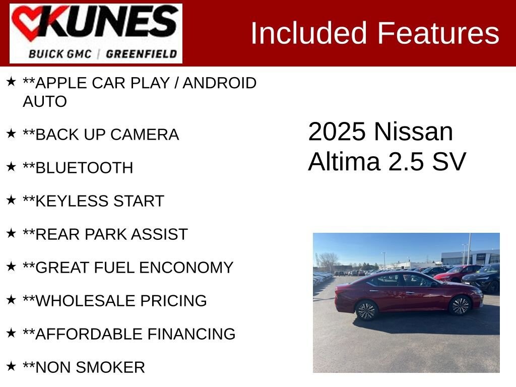 Used 2025 Nissan Altima SV