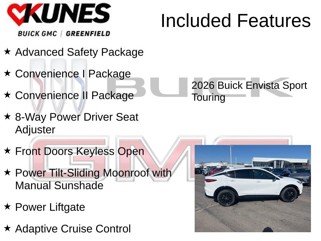 New 2026 Buick Envista Sport Touring SUV