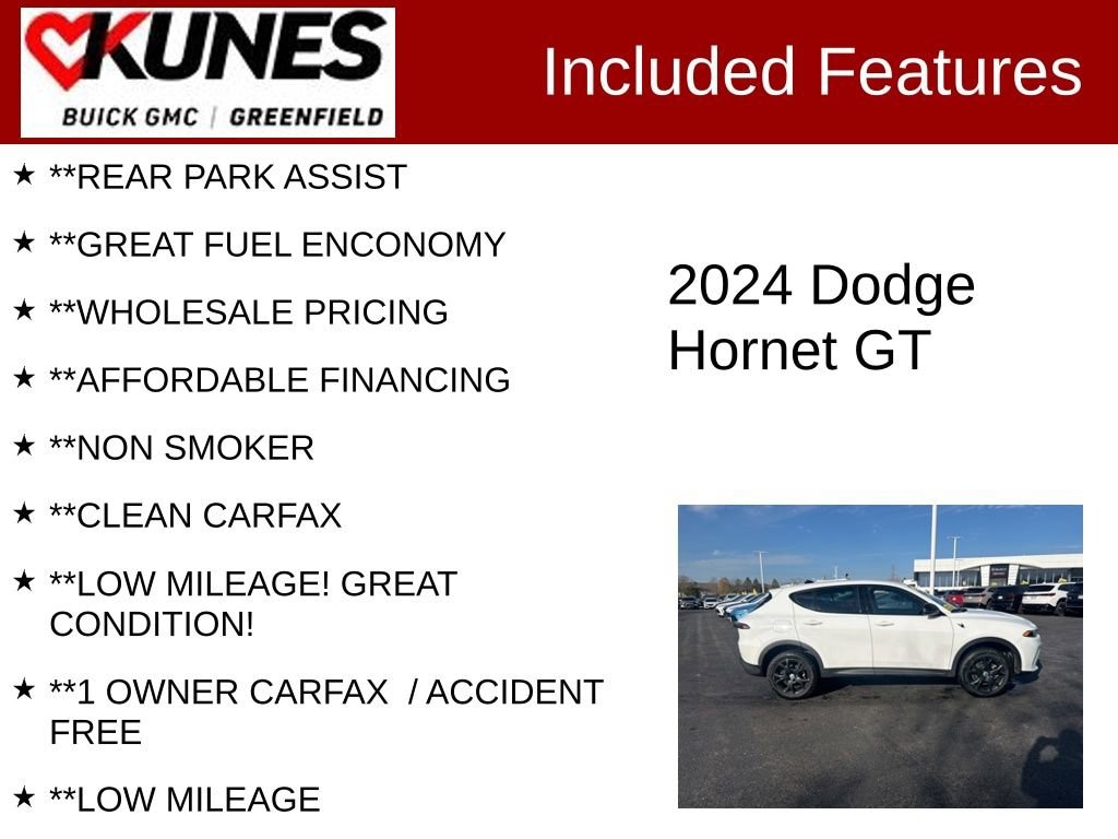 Used 2024 Dodge Hornet GT